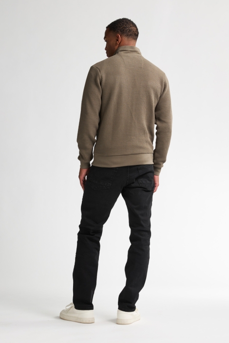 Petrol Industries men sweater collar zip
